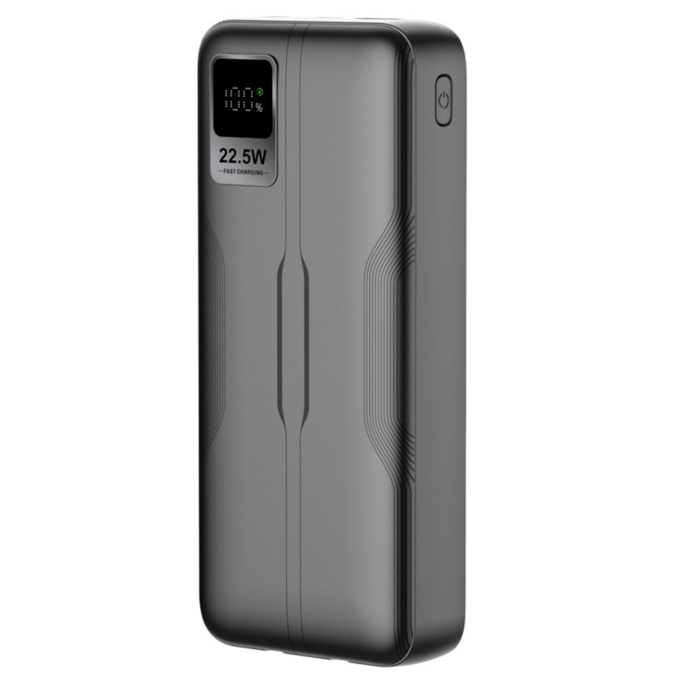 Повербанк Gelius RDS GP-PB302 20000mAh 22.5W QC/PD Black с логотипом